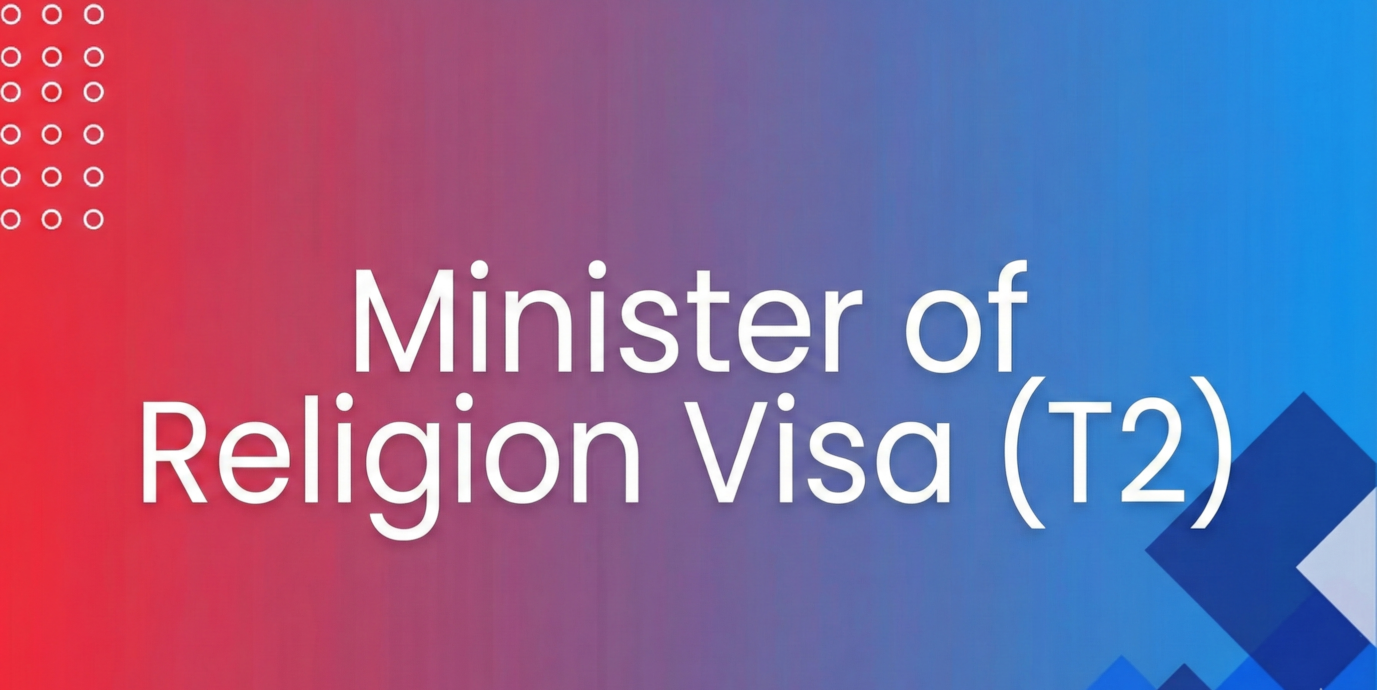 Minister of Religion visa (T2)