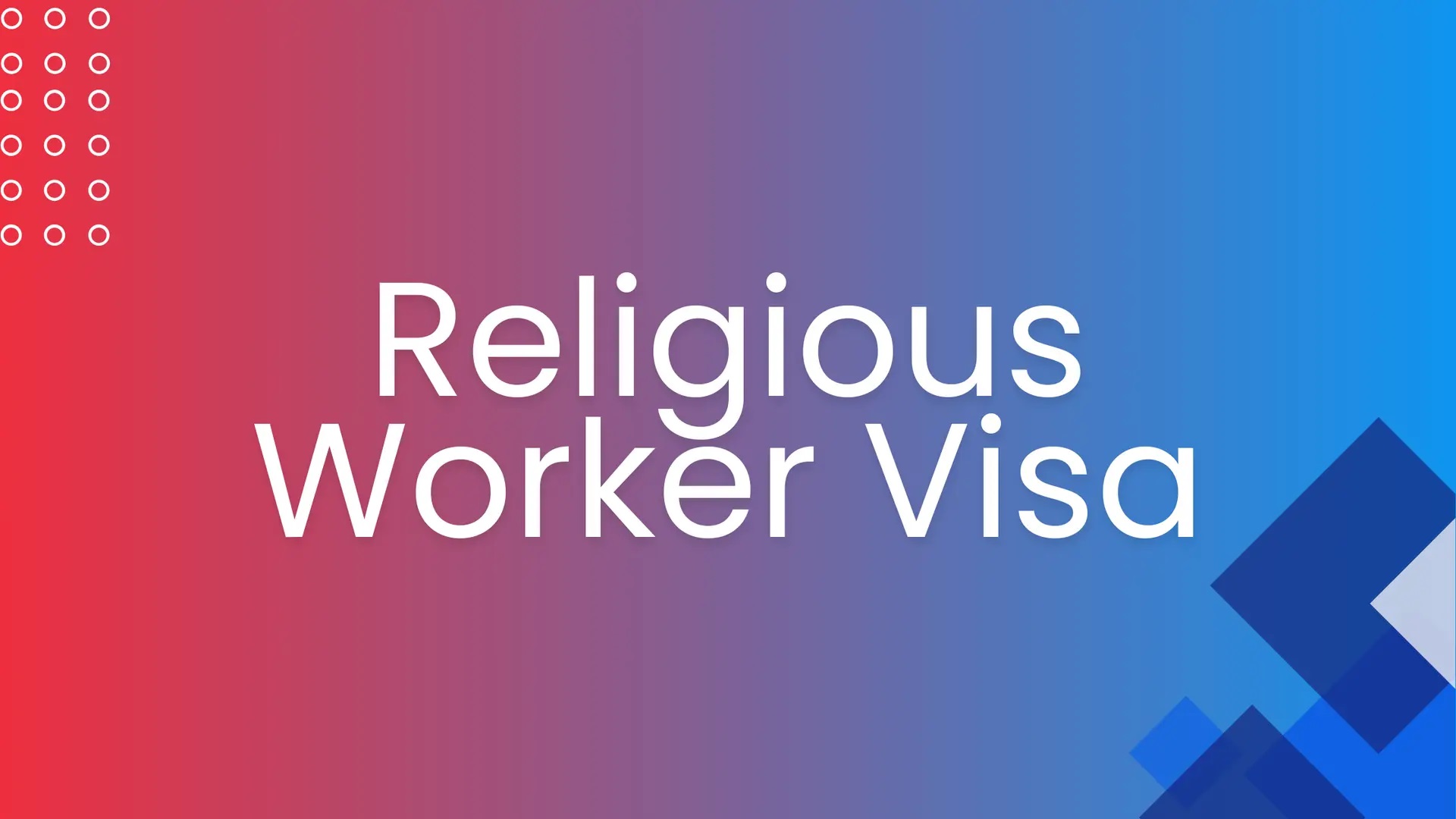 Religious Worker visa
